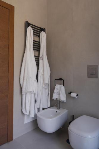 Koupelna v ubytování Brigida B&B