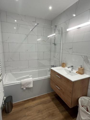 Et bad på Appartement - Plume