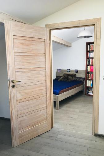 Krevet ili kreveti u jedinici u objektu F2 type loft avec terrasse