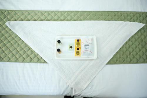 Postel nebo postele na pokoji v ubytování Hotel Saina stay Inn