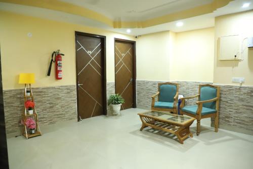 Posezení v ubytování Hotel Saina stay Inn