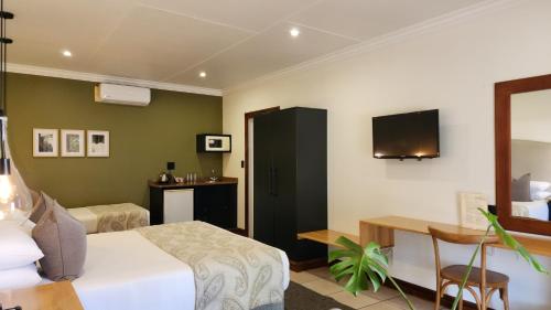 Μια τηλεόραση ή/και κέντρο ψυχαγωγίας στο Shonalanga Lodge
