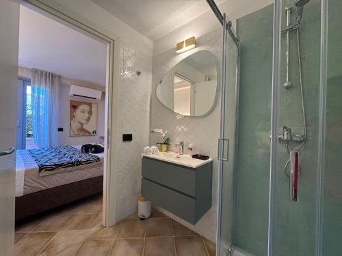 Ένα μπάνιο στο B&B Les Capitaineries