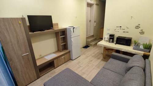 Μια τηλεόραση ή/και κέντρο ψυχαγωγίας στο Luxury Studio Neptune Center