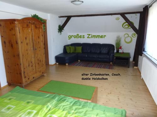 Zona de estar de Ferienhaus Huber
