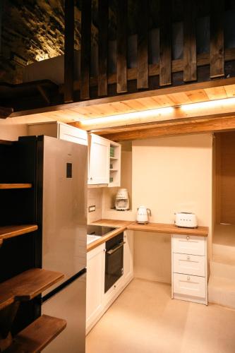 Dapur atau dapur kecil di Rosette Apartments