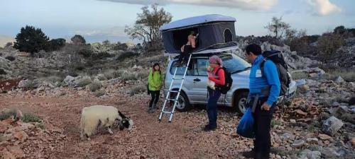 Rooftop Jeep Escape Sleep Under the Stars