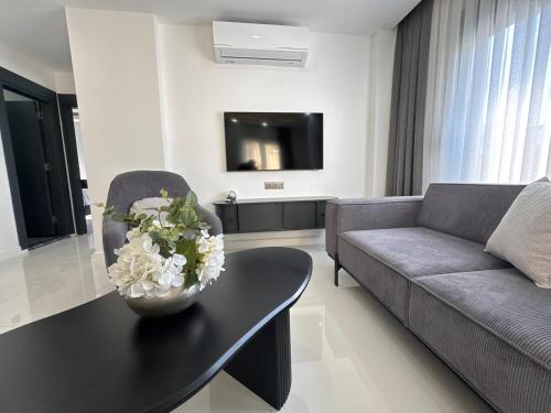 Et tv og/eller underholdning på Sweet Apartment