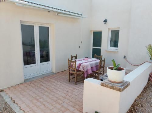 Μπαλκόνι ή βεράντα στο Gîte la Boissière
