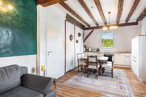 Η κουζίνα ή μικρή κουζίνα στο Winzerhaus Schenk