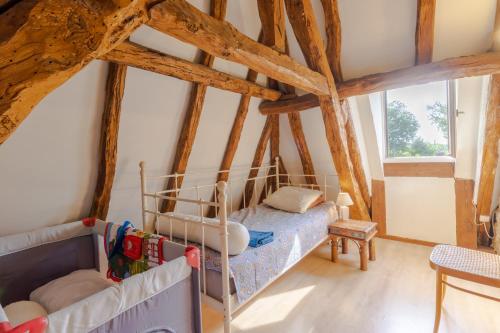 Posezení v ubytování La Maison De Tine