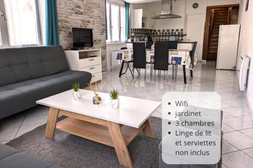 Appartement duplex avec cour 10 pers