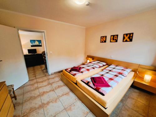 Postel nebo postele na pokoji v ubytování Villa Zollernhöhe Objekt-ID 15728-9