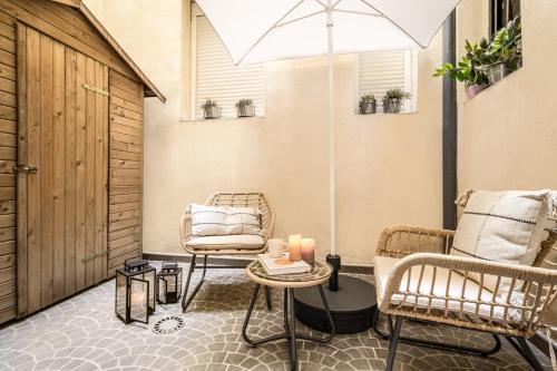 Galez - Studio and terrace in Ríos Rosas