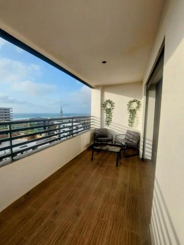 Un balcón o terraza de Superbe duplex avec vue mer