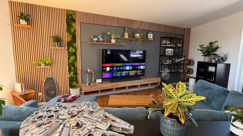 Gallery image of Moderne Penthousewohnung in Zentrumsnähe in Leipzig