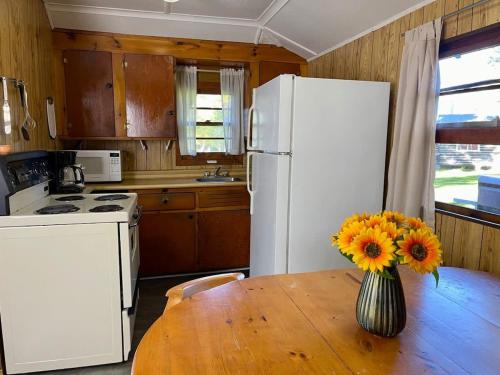 Una cocina o zona de cocina en Balsam Lake - 3-Bedroom Cottage #4