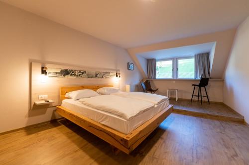 Katil atau katil-katil dalam bilik di Hotel Arena Maribor