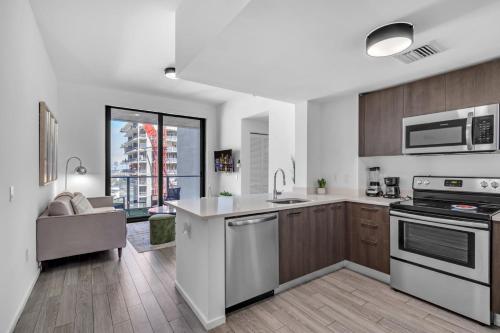 Køkken eller tekøkken på 2 Bed Best Views in Downtown and Brickell