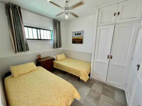 Postel nebo postele na pokoji v ubytování Bonito apartamento cerca la playa