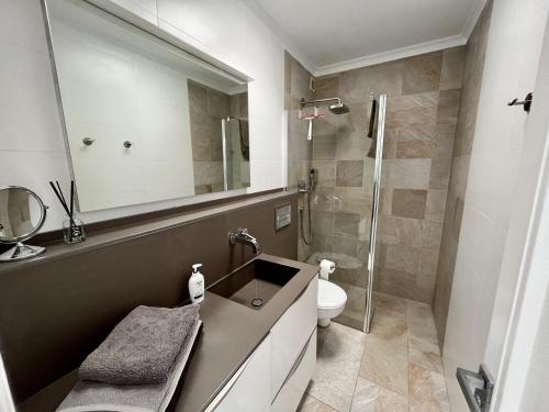 Koupelna v ubytování Bonito apartamento cerca la playa