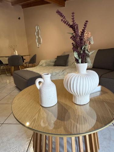 Posezení v ubytování Fhouse Luxury Apartment