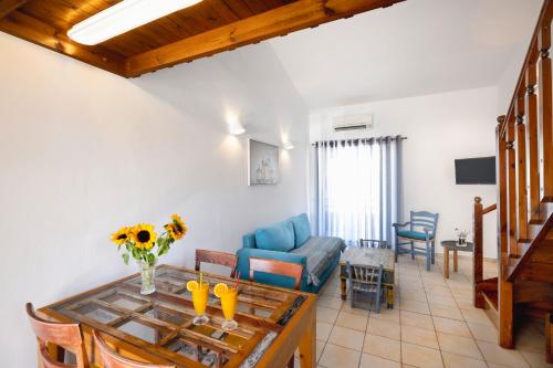 Μια τηλεόραση ή/και κέντρο ψυχαγωγίας στο Morpheas Apartments