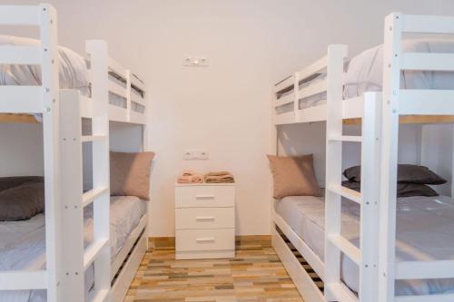 Postel nebo postele na pokoji v ubytování Casa rural La Canal