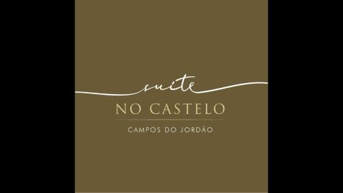 a bottle of wine with no casserola written on it at Flat Completo - Piscina aquecida e vista p/ Serra in Campos do Jordão