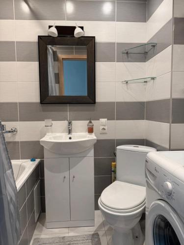 Ванная комната в Apartamentai prie BIG