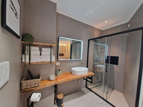 Koupelna v ubytování Bona A Vui Rooms
