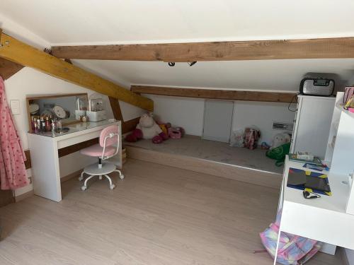 Cuisine ou kitchenette dans l'établissement Brigantine 3