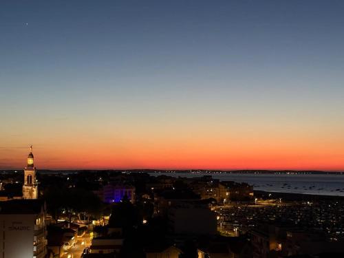 Η ανατολή ή δύση του ηλίου όπως φαίνεται από αυτό το διαμέρισμα ή από εκεί κοντά