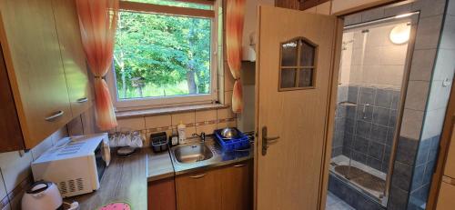 Kuchyňa alebo kuchynka v ubytovaní Apartamenty w Centrum - Zakopane