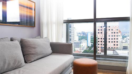 Ruang duduk di Nine 3134 - Jardim Paulista