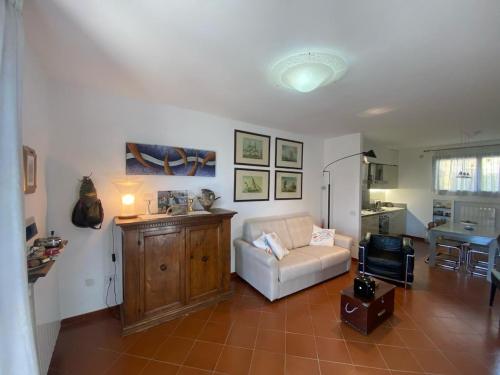 Cama o camas de una habitación en Relax a Baratti -Populonia station