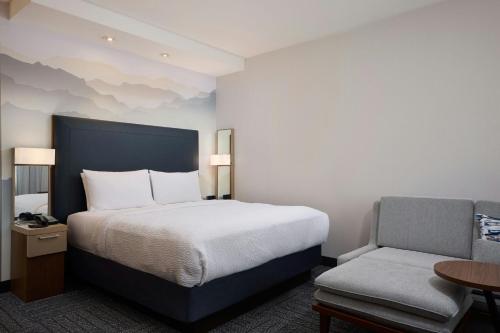 Postel nebo postele na pokoji v ubytování Courtyard by Marriott Denver Southwest/Littleton