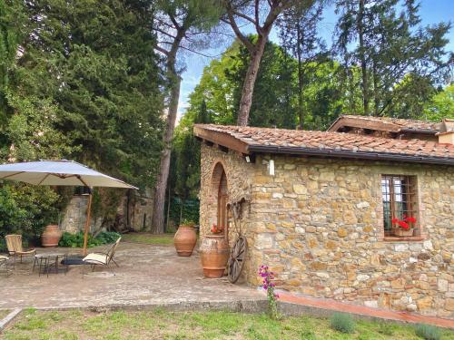 Zahrada ubytování Berenice in Chianti - Authentic Tuscan Country House