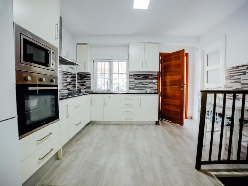 Dapur atau dapur kecil di Casa Paula