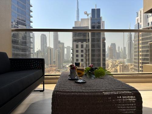 Luxury Downtown Studio - Elite Downtown Residence 1 - Burj Khalifa View Balcony