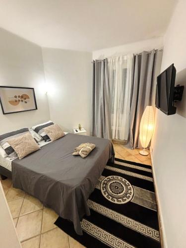 Krevet ili kreveti u jedinici u okviru objekta Appartement catalan