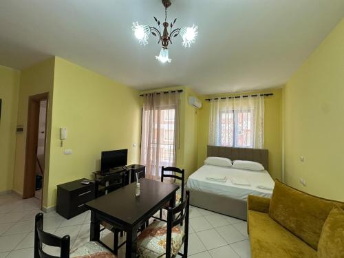 Llit o llits en una habitació de Lemon