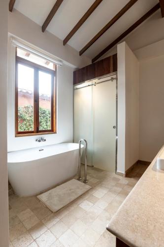 Ένα μπάνιο στο Casa Eva Hotel Boutique