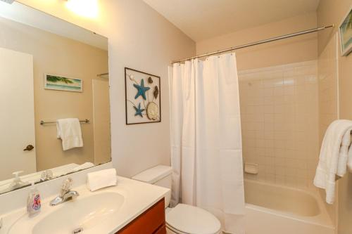 Koupelna v ubytování St Augustine Beach & Tennis Resort 901