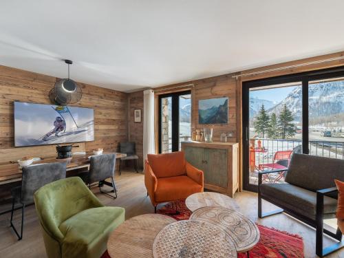 Appartement moderne à Val d'Isère, 6 pers, accès direct au domaine skiable - FR-1-844-4