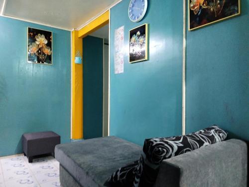 Una cama o camas en una habitación de Homestay Jane'H Desa View