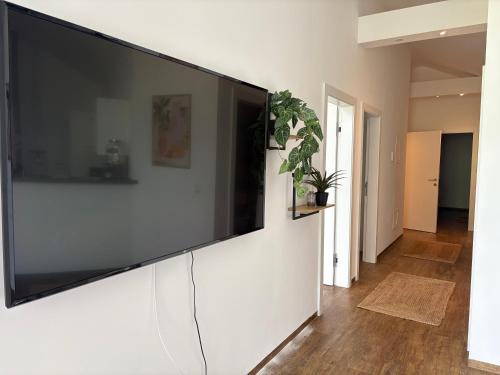 Hotel Stiegler Bed & Breakfastにあるテレビまたはエンターテインメントセンター