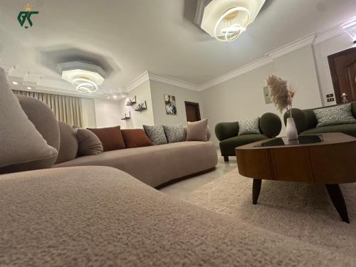 Posezení v ubytování SKY LOUNGE by BC residence