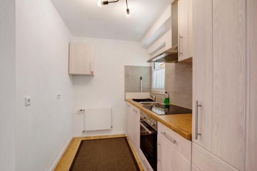 Η κουζίνα ή μικρή κουζίνα στο Ferienwohnung am Alenberg