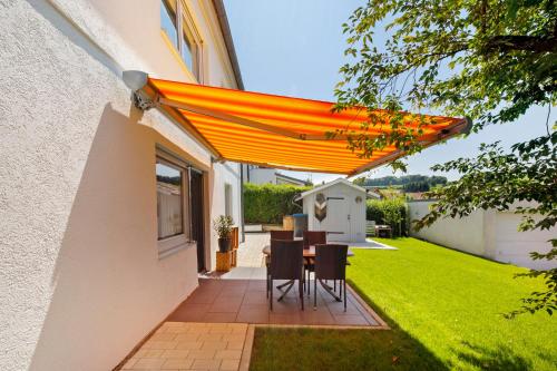 Κήπος έξω από το Ferienwohnung am Alenberg